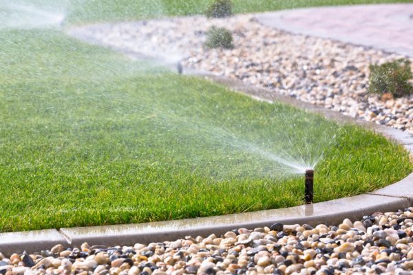 Irrigation in ground sprinklers